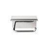 blomus MODO Toilet Paper Holder with Tray - Wall Mounted