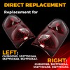 ECOTRIC Tail Light Compatible with 2007-2009 Dodge Ram 1500 2500
