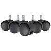 Amstyle SPM1.914 Locking Wheels for Office Chair for Use on