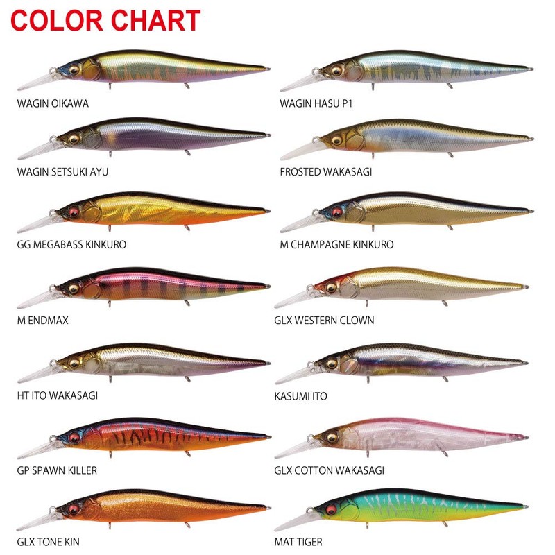 Megabass Vision ONETEN+1 Jr. (One Temple Plus One Junior), Wagin