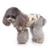 Tangpan Hawaiian Beach Coconut Tree Print Dog Shirt Summer Camp