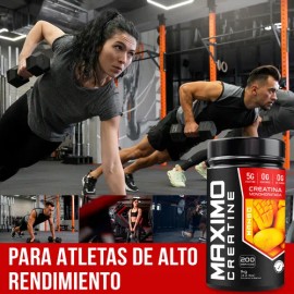 Creatina Monohidratada Maximo Protein 1kg 200 Porciones                                                                                               