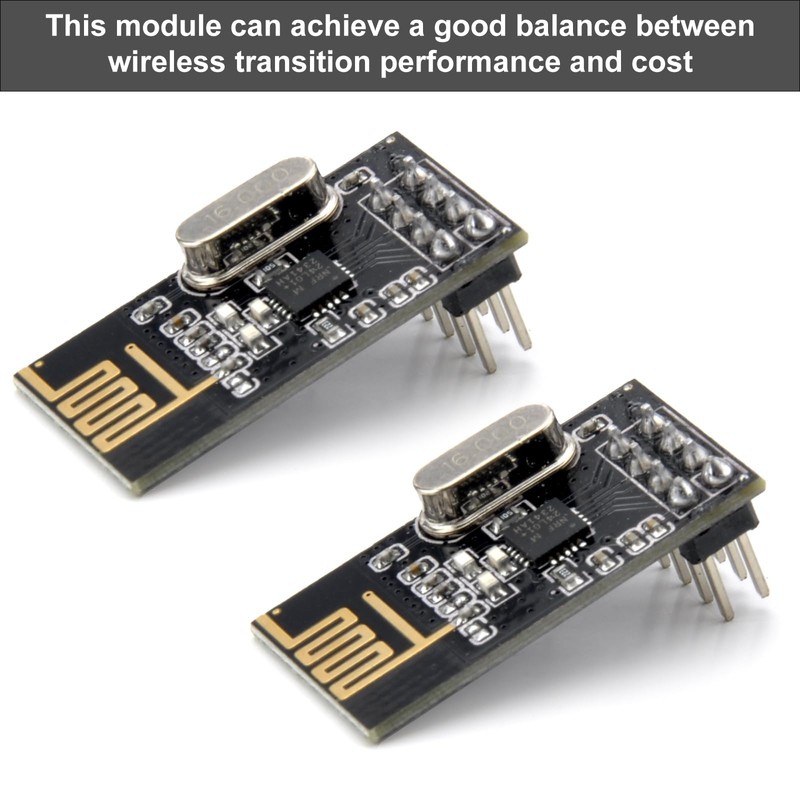 HENGBIRD 4 Pcs nRF24L01 + Wireless Transceiver Module NRF24L01 +