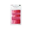 12pcs Gradient Embroidery Thread Red Cross Stitch Threads 8M,Polyester Thread