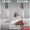 Delta Alpen SpotShield Stainless Single Handle Pull-Down Kitchen Faucet with