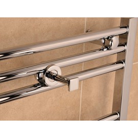 Manissa Solid Metal Chrome Plated Towel Warmer Hook Robe Hook - available in Square/Round/Peg shape (Square)