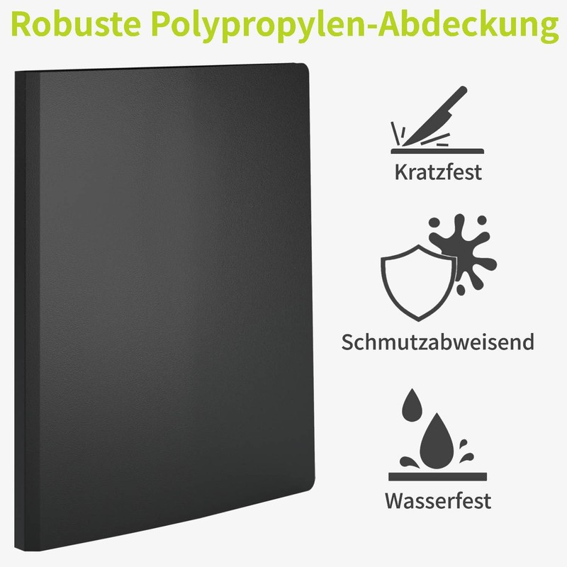 ACROPAQ Presentation Folder A4 - High Quality 100 Pocket Presentation