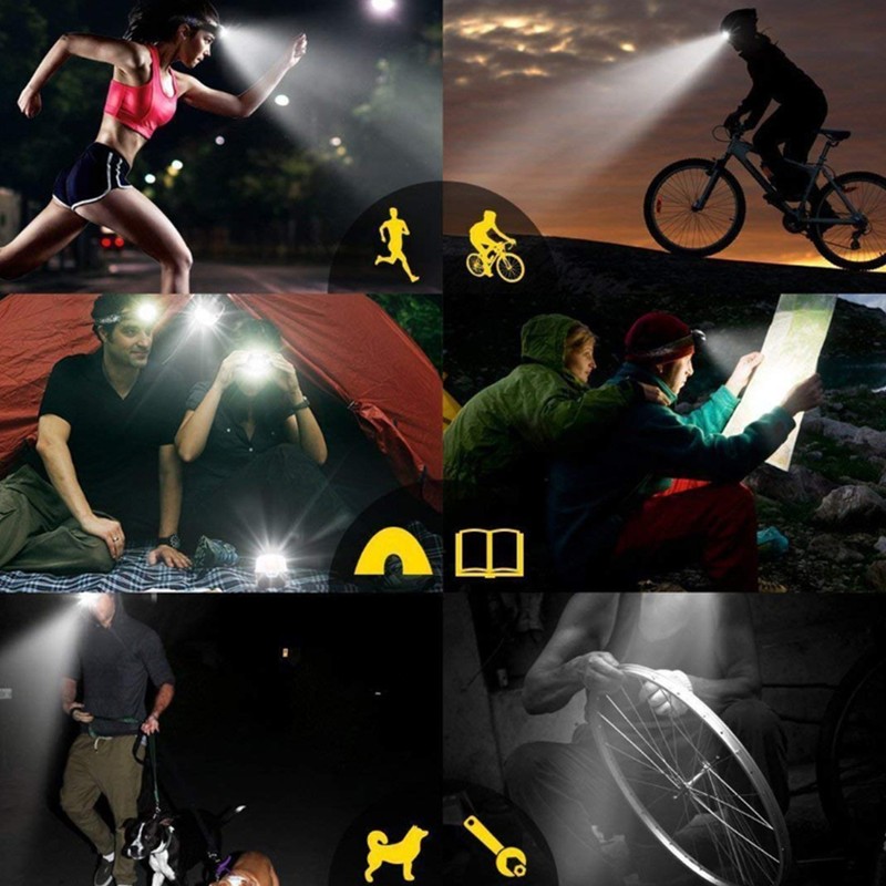 5 LED XM L T6 XPE Headlight 15000 lumens LED