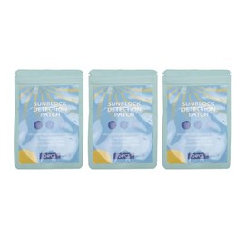 Pegatinas de Detección UV para Protector Solar, Parche de Detección de Bloqueador Solar 24PCSx3, Parche de Detección UV que Cambia de Color Al Aire Li