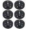 WELURE Garbage Disposal Rubber Drain Insert, 6x Garbage Disposal Cover,