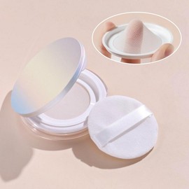 [Boribyeol] Mesh Cushion Empty Case Container Slim Portable DIY Powder Cushion Pact Dispenser SN. Mesh Cushion Empty Pink 2ea