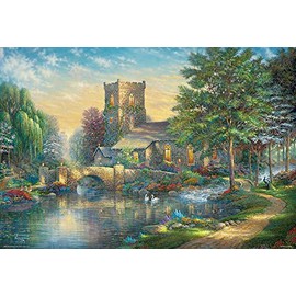 Beverly 1000 Piece Jigsaw Puzzle Willow Wood Chapel (19 x 28 inches) 31-539