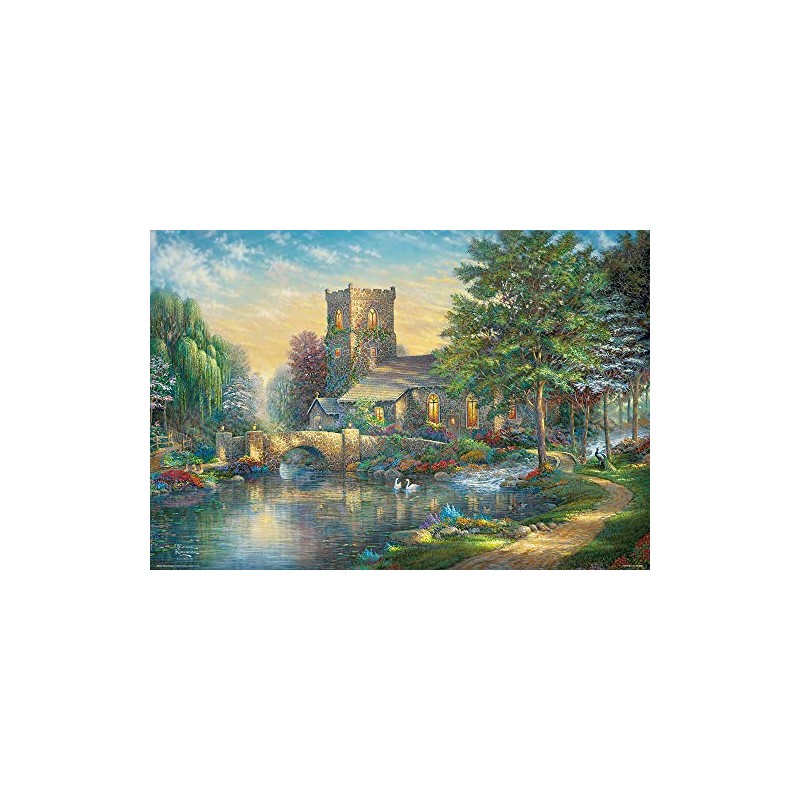 Beverly 1000 Piece Jigsaw Puzzle Willow Wood Chapel (19 x