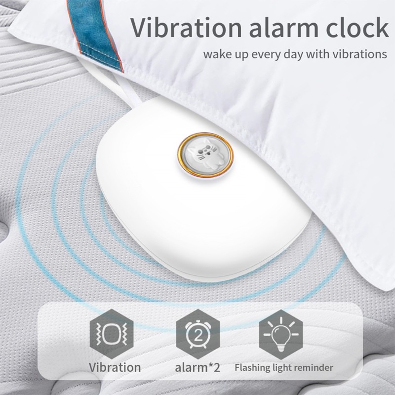 TS-BC670 Silent Vibration Alarm Clock Students Wake Up Strong Wake