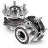 2 Pcs Rear Wheel Bearing and Hub Assembly with 5-Lug