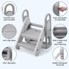 GAOMON Foldable Step Stool for Kids, Toddler Adjustable 3 Step