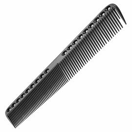 Professional Hair Combs, Aviation Aluminum Metal Cutting Comb Hairdressing Comb, Salon Comb Master Barber Comb for Cutting and Hair Styling, Black- L