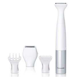 Panasonic - Cortadora de bikini, resistente al agua, afeitadora y recortadora, afeitadora de lámina para una fácil eliminación del vello para mujeres, 34 onzas