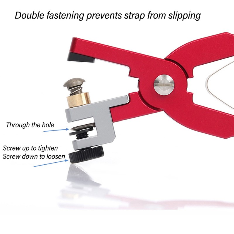 Hole Punch Pliers Ergonomic Labor Saving Aluminum Alloy Watch Band