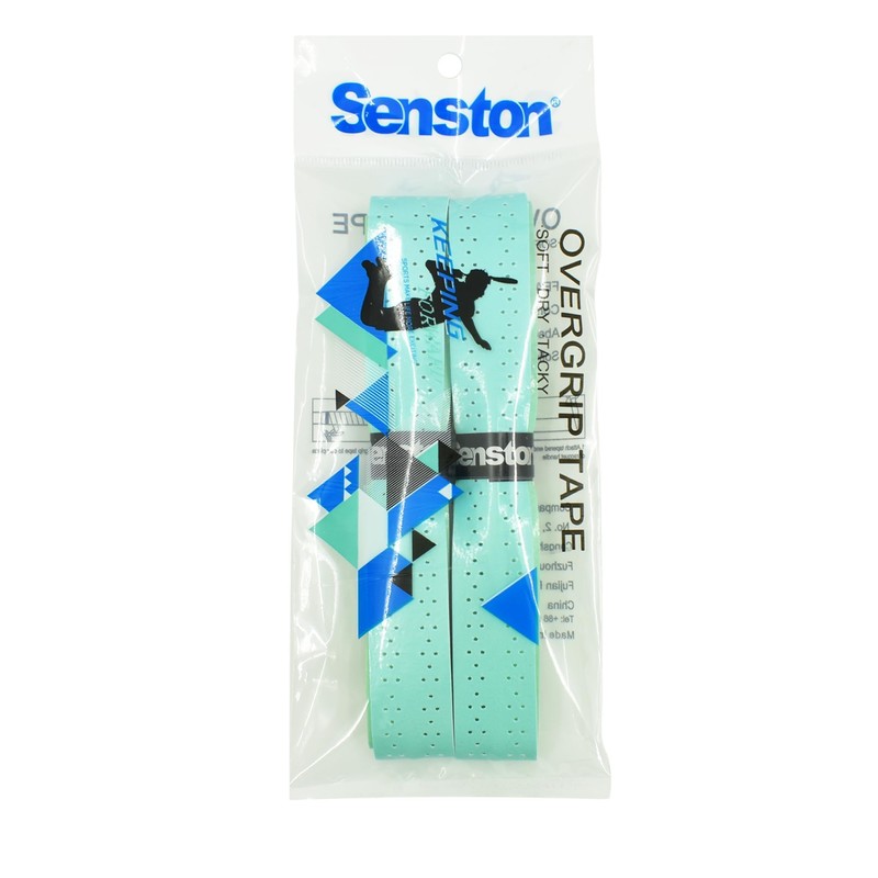 Senston 2pcs Racquet Grips Tape Overgrip for Tennis/Badminton/Squash Racquet Handle