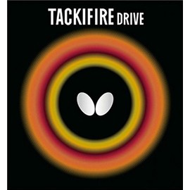 バタフライ(Butterfly) 卓球用裏ラバー タキファイア・ドライブ 05330 レッド 中