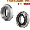 Storz Coupling 4 Inch Aluminium Coupling with Internal Thread Pressure