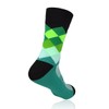 Mozen DVA-003 DVA-004 DVA-007 Cycle Socks, Long Socks, Green (Set