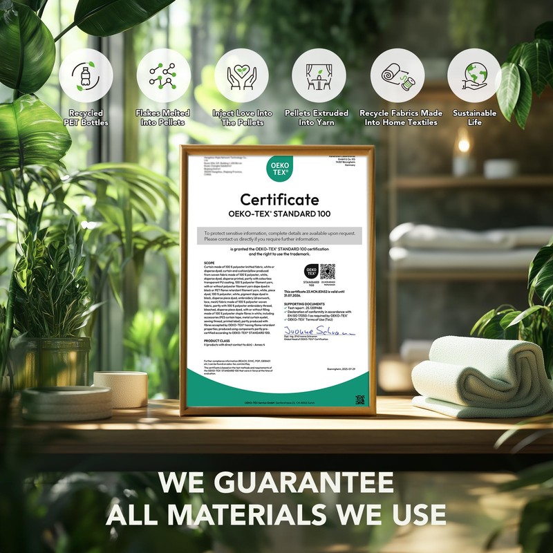 Deconovo Blackout Curtains - Thermal Insulated, Noise-Reducing Window Drapes for