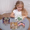 Mayoii 8 Sets DIY 3D House Stickers,Fun DIY Stickers Scene