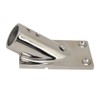 Boat Tube Base Rectangular 316 Stainless Steel Handrail Tube Base