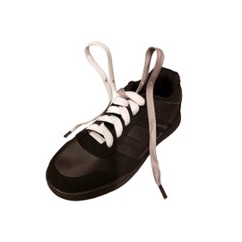 Caterpillar Shoe Laces | Learn to Tie Shoes Fast and Easy | Bi-colored, Holds Shape, Printed Guide on Laces | Kindergarten Learning Activities | Preschool Learning Activities | 45in w/Leg Strap