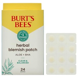 Burt's Bees Clear and Balanced Herbal Blemish Patch by Burts Bees for Women - 24 Count Patches