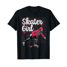 Cool Skateboard Art For Teen Girls Kids Skateboarding Skater T-Shirt