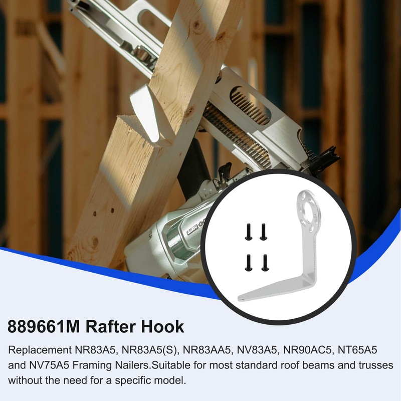 Laofudech 889661M Framing Gun Hook for Metabo HPT Tool High-Strength