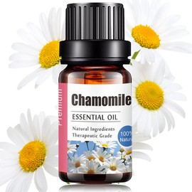 Aceites Esenciales de Manzanilla Aromaterapia - Natural 100% de Aceite Esencial Natural Conjunto de Difusores y Humidificadores con Caja de Regalo Exquisita (UVa Natural, 10 ML) (Manzanilla)