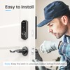 Keyless Entry Door Lock with Handle Set,Smart Locks for Front