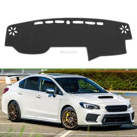 HOPESPANNER Dashboard Cover for Toyota 4runner 2015-2019 Non-Slip Center Console Dash Cover Mat Polyester Silicone