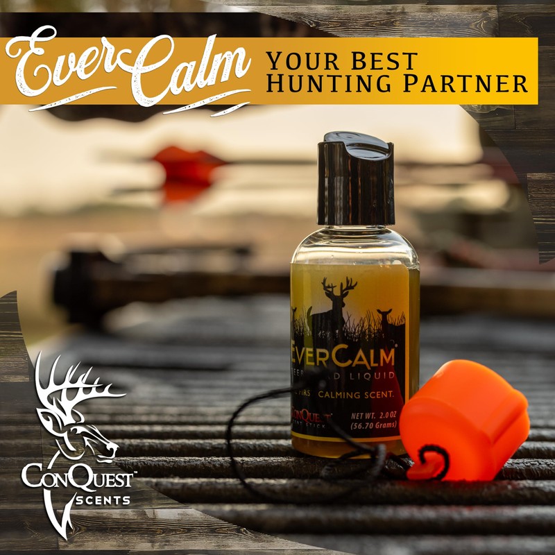 Conquest Scents EverCalm Deer Herd Scent Bottle – Deer Attractant