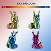GIANTARM Tri-Colors Silk Pla Filament, 3D Printer Filament 1.75mm +/-0.02mm,