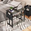 DWVO Height Adjustable Drawing Desk with Charging Station & Wheels,