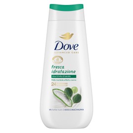 Dove Fresh Shower Gel, Moisturising, Moisturising Shower Gel, Mild Formula on the Skin Microbiome, with Plant Moisturising Active Ingredients, SLES Freedom, Shower Bath for