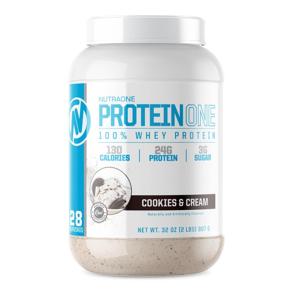 NutraOne NutraOne ProteinOne Whey Protein Promote Recovery and Build Muscle