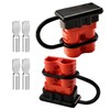 2 Pack 175AMP Battery Quick Connect Disconnect Kit - 1/0
