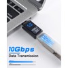 Poyiccot 10Gbps USB C to USB A Converter Adapter, USB