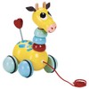 Vilac Vilac1878S Flip Flap Giraffe Pull Toy, Multi-Color