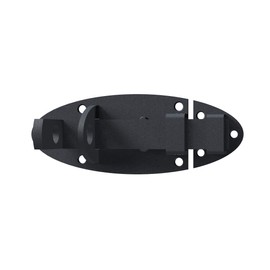 Gah Alberts Ovado Bolt Lock Galvanised Plastic-Coated, 90 x 44 mm, 1 Piece, Graphite Grey, 116712