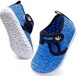 relxfeet Zapatos de Agua para Niños,Calcetines acuáticos para niños y niñas,Quick Dry,atléticos,Ideal para Actividades Acuáticas y Verano,Caminar, Playa, Piscina, Surf al Aire Libre Azul 17 CM