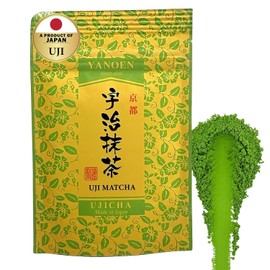 Ceremonial Grade Uji Matcha Powder - Stone-Ground from Kyoto Japan, Umami-Rich for Tea Ceremony Vibrant Green (1.06oz/30g) Zero Sugar Vegan 0 Calories (1.06oz/30g （Uji Matcha）)