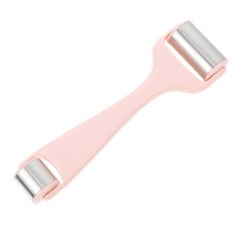 NOLITOY Double-headed Massage Roller Puffiness Roller Eye Ice Roller Face Ice Roller Face Eye Puffiness Roller for Face Facial Massager Roller Self Care Products Eye Massagers Pp Pink
