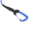 Freediving Lanyard Leash Diving Safety Rope Cable with Wristband Carabiner